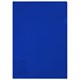 Папка-уголок жесткая, непрозрачная (тонированная), А4, BRAUBERG UNIVERSAL, синяя, 0,18 мм, 273055 273055