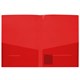 Папка-уголок 2 кармана, непрозрачная, А4, BRAUBERG "SPECIAL", красная, 0,18 мм, 273061 273061