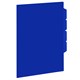 Папка-уголок 3 отделения, жесткая, непрозрачная, А4, BRAUBERG "SPECIAL", синяя, 0,15 мм, 273063 273063