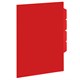 Папка-уголок 3 отделения, жесткая, непрозрачная, А4, BRAUBERG "SPECIAL", красная, 0,15 мм, 273064 273064