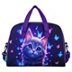 Сумка для занятий с плечевым ремнем, подкладкой BRAUBERG KIDS с ручками, 35x25x15 см, "Curious cat", 273291 273291