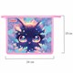 Папка для тетрадей ПИФАГОР А5, 1 отделение, пластик, на молнии, "Magic kitty", 273327 273327