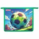 Папка для тетрадей ПИФАГОР А5, 1 отделение, пластик, на молнии, "Football match", 273329 273329