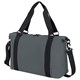 Сумка спортивная HEIKKI QUICK MOVE (ХЕЙКИ), карман на молнии, багажная лента, серая, 41х32х15 см, 273879 273879
