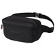 Сумка на пояс HEIKKI RIO (ХЕЙКИ) регулируемый ремень, черная, 28х16х9 см, 273886 273886