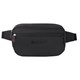 Сумка на пояс HEIKKI RIO (ХЕЙКИ) регулируемый ремень, черная, 28х16х9 см, 273886 273886