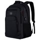 Рюкзак HEIKKI SECURE (ХЕЙКИ) универсальный, 2 отделения, отделение для ноутбука, черный, 46x31x19 см, 273894 273894