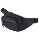 Сумка на пояс HEIKKI PROMPT (ХЕЙКИ), 2 отделения, регулируемый ремень, светоотражающие элементы, черная, 35х14х4см, 273922 273922