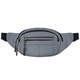 Сумка на пояс HEIKKI PROMPT (ХЕЙКИ), 2 отделения, регулируемый ремень, светоотражающие элементы, серая, 35х14х4см, 273925 273925