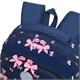 Рюкзак GRIZZLY школьный, анатомическая спинка, 2 отделения, для девочек, "PINK BOWS", 39х30х20 см, RG-568-2/3 274203