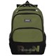 Рюкзак GRIZZLY школьный, анатомическая спинка, 2 отделения, для мальчиков, "RUN", хаки, 45х32х23 см, RU-530-6/3 274210