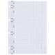 Сменный блок для тетради на кольцах БОЛЬШОЙ А4, 80 л., BRAUBERG, "Белый", 403262 403262