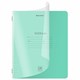 Тетрадь обложка пластик (прозрачный) 18 л., линия, BRAUBERG "Smart Cover", ЗЕЛЕНАЯ, 405029 405029