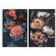 Тетрадь А4 96 л. BRAUBERG, на сшивке с корешком, клетка, обложка картон, "Flowers", 405286 405286