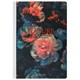 Тетрадь А4 96 л. BRAUBERG, на сшивке с корешком, клетка, обложка картон, "Flowers", 405286 405286
