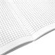 Тетрадь А5 96 л. BRAUBERG, на сшивке с корешком, клетка, обложка картон, "Simplicity", 405288 405288