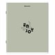 Тетрадь А5, 48 л., BRAUBERG, скоба, клетка, матовая ламинация, "Однотонный_Пастель_2", (микс в спайке), 405336 405336