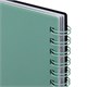 Тетрадь обложка пластик, А5 80 л., гребень, 4 разделителя, клетка, BRAUBERG, зеленый, 405367 405367