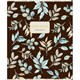 Тетрадь А5, 48 л. BRUNO VISCONTI, скоба, клетка, Soft-Touch, фольга, "FLORAL PATTERN" (5 видов), 7-48-1371 405393