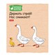 Тетрадь А5 48 л., HATBER скоба, клетка, обложка картон, "Гусь - веселюсь_Выпуск №2" (микс), 078789, 48Т5В1 405456