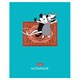 Тетрадь А5 48 л., HATBER скоба, клетка, обложка картон, "На ковре" (микс в спайке), 088375, 48Т5В1 405464