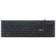 Клавиатура проводная SMARTBUY SLIM 206, USB, 104 клавиши, черная, SBK-206US-K 514309