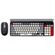 Набор беспроводной SMARTBUY 201359AG, клавиатура 79 клавиш, мышь 3 кнопки + 1 колесо, черный/серый/белый, SBC-201359AG-KW 514311