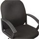 Кресло оператора "Компакт", СН 681, с подлокотниками, черное 530093
