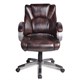 Кресло офисное BRABIX "Eldorado EX-504", экокожа, коричневое, 530875 530875