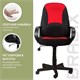 Кресло офисное BRABIX "City EX-512", ткань черная/красная, TW, 531408 531408
