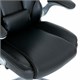 Кресло BRABIX PREMIUM "Phantom EX-553", рециклированная кожа, регулируемый подголовник, черное, 532940 532940