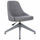 Кресло для приемных и переговорных CH-340GLZ, ткань, серое, 1923860 533018