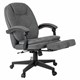 Кресло офисное CH-868MSG-BF, синхромеханизм, вибромодуль, подставка для ног, ткань, серое, 1998751 533183