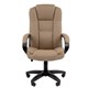 Кресло офисное Chairman CH 600 LT, экокожа, бежевое, 7158660 533227