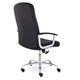 Кресло офисное "Бостон", CH-277, хром, ткань, черный (М-16) 533305