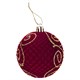Шары елочные 6 шт., 8 см, "Burgundy Charm", пластик, софт-тач, бургунди, ЗОЛОТАЯ СКАЗКА, 592453 592453