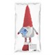 Украшение новогоднее интерьерное 70 см "Гном Ворчун", телескопические ножки, полиэстер, ЗОЛОТАЯ СКАЗКА, 592522 592522