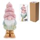 Украшение новогоднее интерьерное, 22 см, "Пушистый гномик", полиэстер, пенопласт, ЗОЛОТАЯ СКАЗКА, 592564 592564