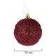 Шары елочные НАБОР 54 предмета "Burgundy Style", пластик, бордо, ЗОЛОТАЯ СКАЗКА, 592591 592591