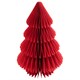 Украшение новогоднее интерьерное из бумаги, "Елочка", 20 см, бордовый цвет, ЗОЛОТАЯ СКАЗКА, 592601 592601
