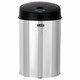 Ведро для мусора СЕНСОРНОЕ 12 л, нержавеющая сталь, черная матовая крышка, питание от 4-х батареек AA (не входят в комплект), LAIMA, 609326 609326