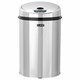 Ведро для мусора СЕНСОРНОЕ 12 л, нержавеющая сталь, зеркальная крышка, питание от 4-х батареек AA (не входят в комплект), LAIMA, 609327 609327