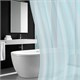 Шторка для ванной PEVA, 180х200 см, кольца в комплекте, 3 цвета ассорти (белый, голубой, коричневый), PRIMILA (ПРИМИЛА), 700073 700073