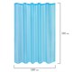 Шторка для ванной ПОЛИЭСТЕР, 180х180 см, кольца в комплекте, ГОЛУБОЙ БРИЛЛИАНТ, PRIMILA (ПРИМИЛА), 700090 700090