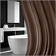 Шторка для ванной ПОЛИЭСТЕР, 180х200 см, кольца в комплекте, КОРИЧНЕВЫЙ БРИЛЛИАНТ, PRIMILA (ПРИМИЛА), 700097 700097