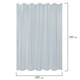 Шторка для ванной EVA, 180х180 см, кольца в комплекте, СЕРАЯ ГОЛОГРАФИЯ, PRIMILA (ПРИМИЛА), 700104 700104