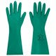Перчатки нитриловые КЩС, ULTRA STRONG, химически устойчивые, с хлопковым напылением, зеленые, размер 8-8,5 M (средний), RABBITEX, 700911 700911