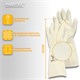 Перчатки нитриловые КЩС, EXTRA STRONG, химически устойчивые, белые, размер 8-8,5, M (средний), RABBITEX (РАББИТЕКС), 700915 700915