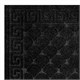 Коврик придверный 40х60 см, ЧЕРНЫЙ, грязезащитный, 430 г/м2, фактурный рисунок ЧЕШУЙКИ, ЛЮБАША, 701057 701057