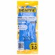 Перчатки нитриловые SCAFFA "Практик", хлопчатобумажное напыление, КЩС-1, размер 10, XL (очень большой), синие, 00-01017723 701657